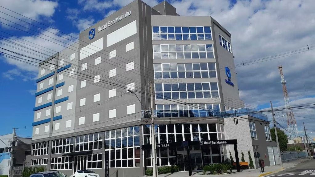 Hotel San Marinho em União da Vitória - PR construído pela WB Construção Civil