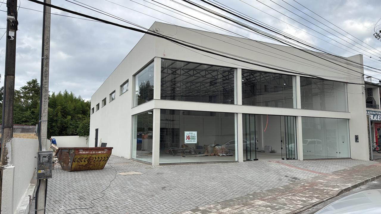 Sala comercial em Porto União - SC construída pela WB Construção Civil